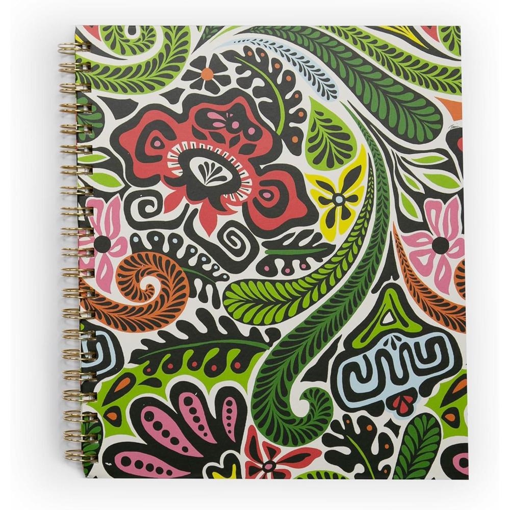 imageTrina Turk Journals 180 Perforated Pages Spiral Binding Stylish Design Great for Writing and Organizing 9quotx11quot Cheeky TikiCheeky Tiki
