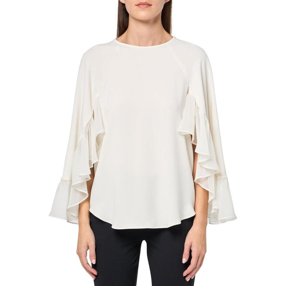 imageTrina Turk Womens FeminineWinter White