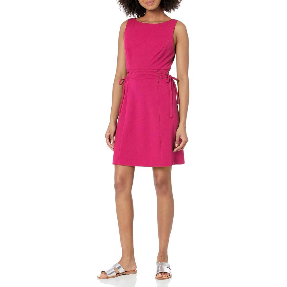 imageTrina Turk Womens Laceup DressRockrose