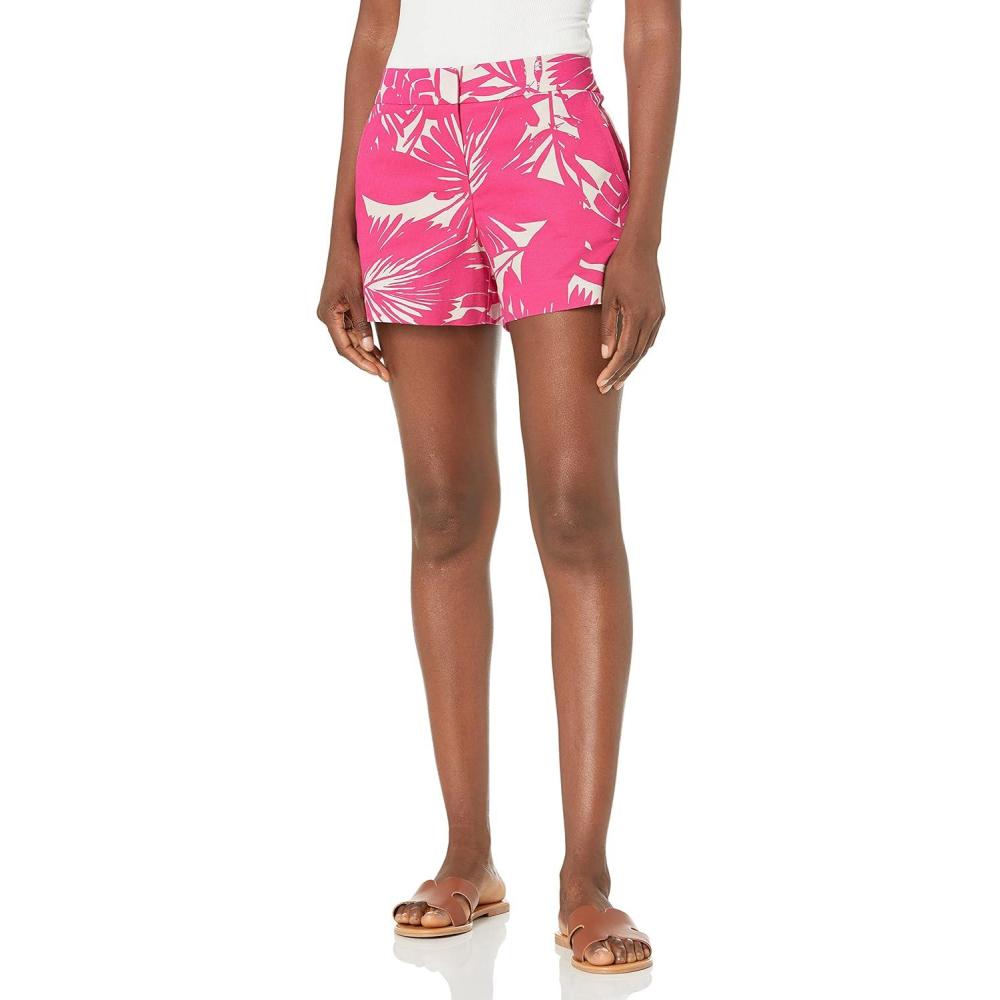 imageTrina Turk Womens Printed ShortPink Flash