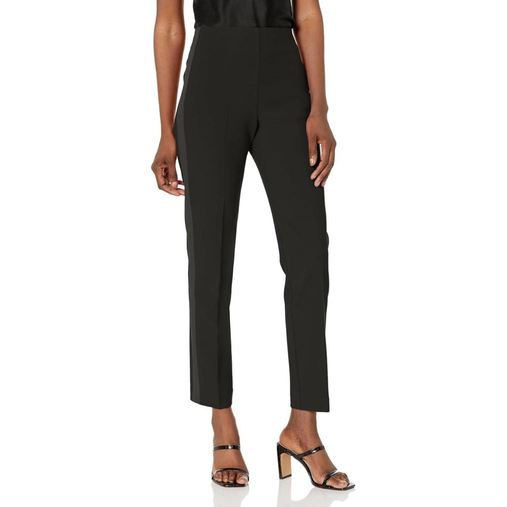 imageTrina Turk Womens Straight Leg PantBlack