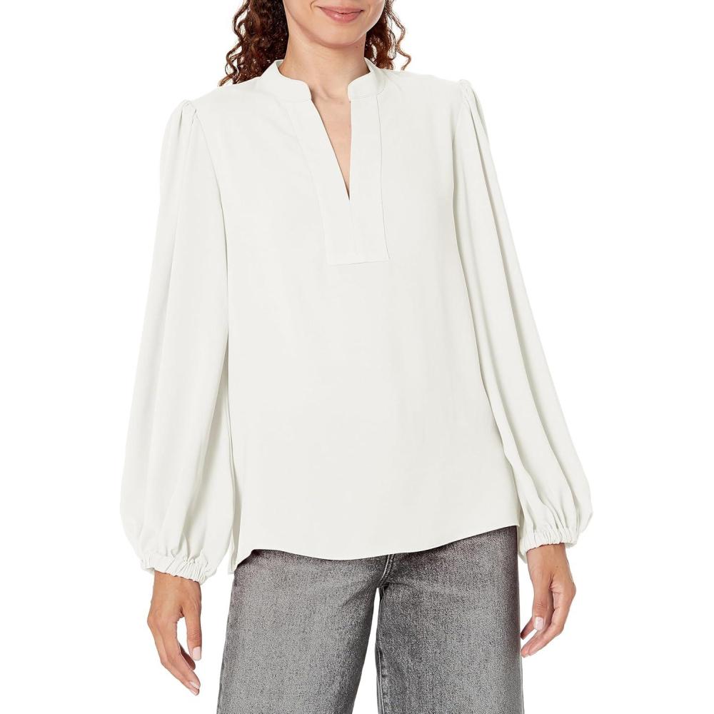 imageTrina Turk Womens Tanvi TopWhitewash