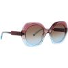 Dark Burgandy to Light Blue
