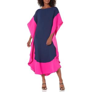 Trina Turk Women’s Colorblock Caftan(Ink/Trina Pink)