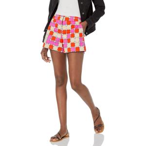 Trina Turk Women’s Corbin 2 Straight Fit Dotted Shorts(Multi)
