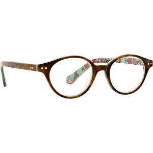 Trina Turk Women’s Crescent Beach Round Reading Glasses
