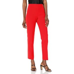 Trina Turk Womens Straight Leg Pant(Reina Red)