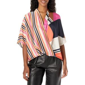 Trina Turk Women’s Surplice Blouse(Multi)