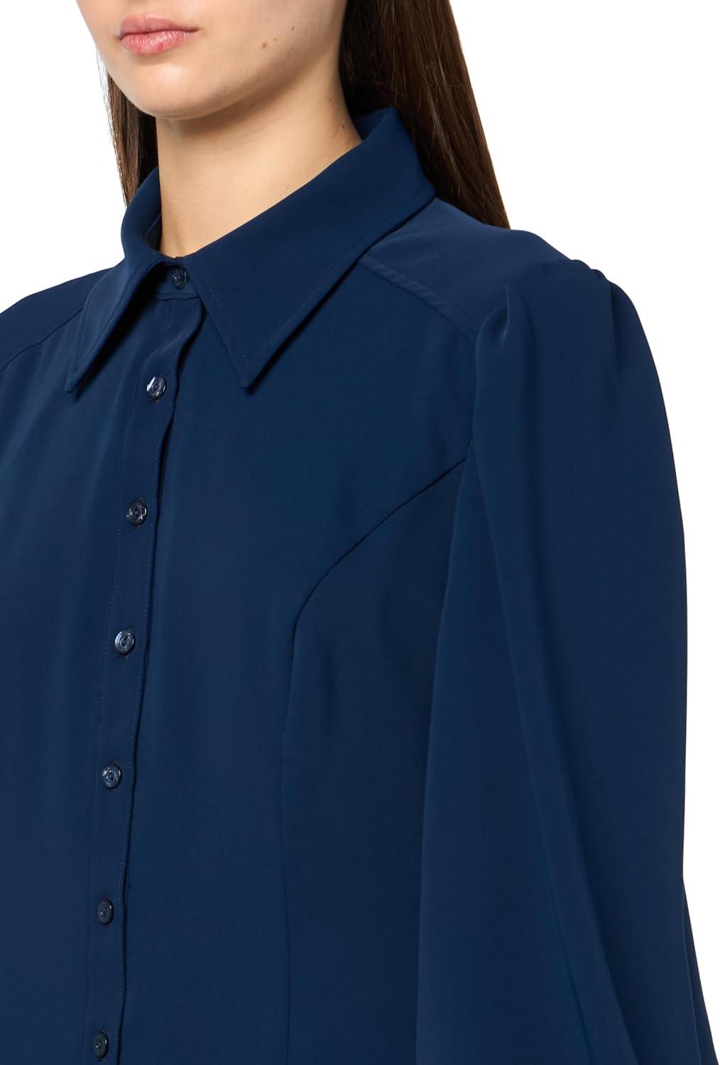 imageTrina Turk Womens A Line Shirt DressInk