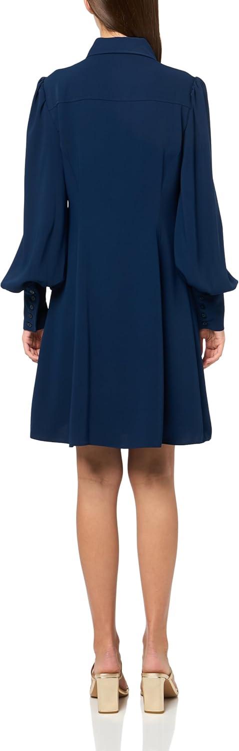imageTrina Turk Womens A Line Shirt DressInk