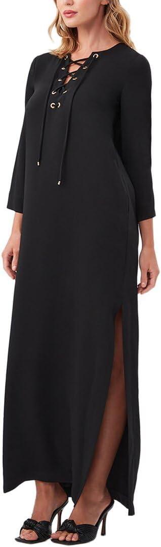 imageTrina Turk Womens Catamaran DressBlack