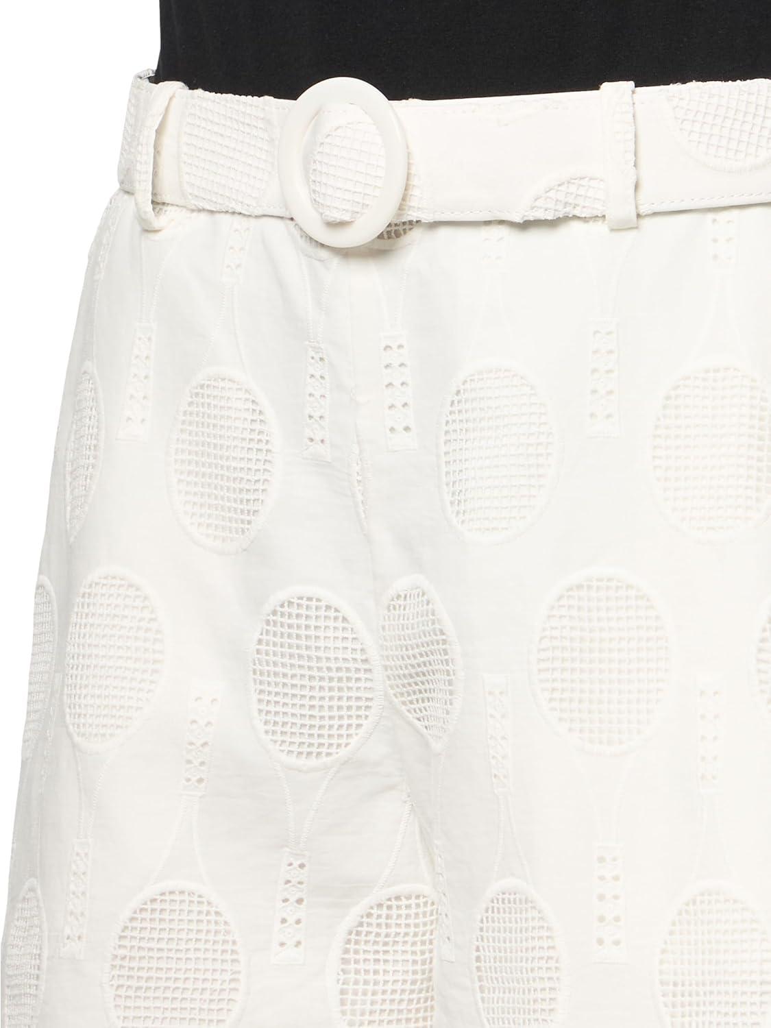 imageTrina Turk Womens Eyelet ShortsWhitewash