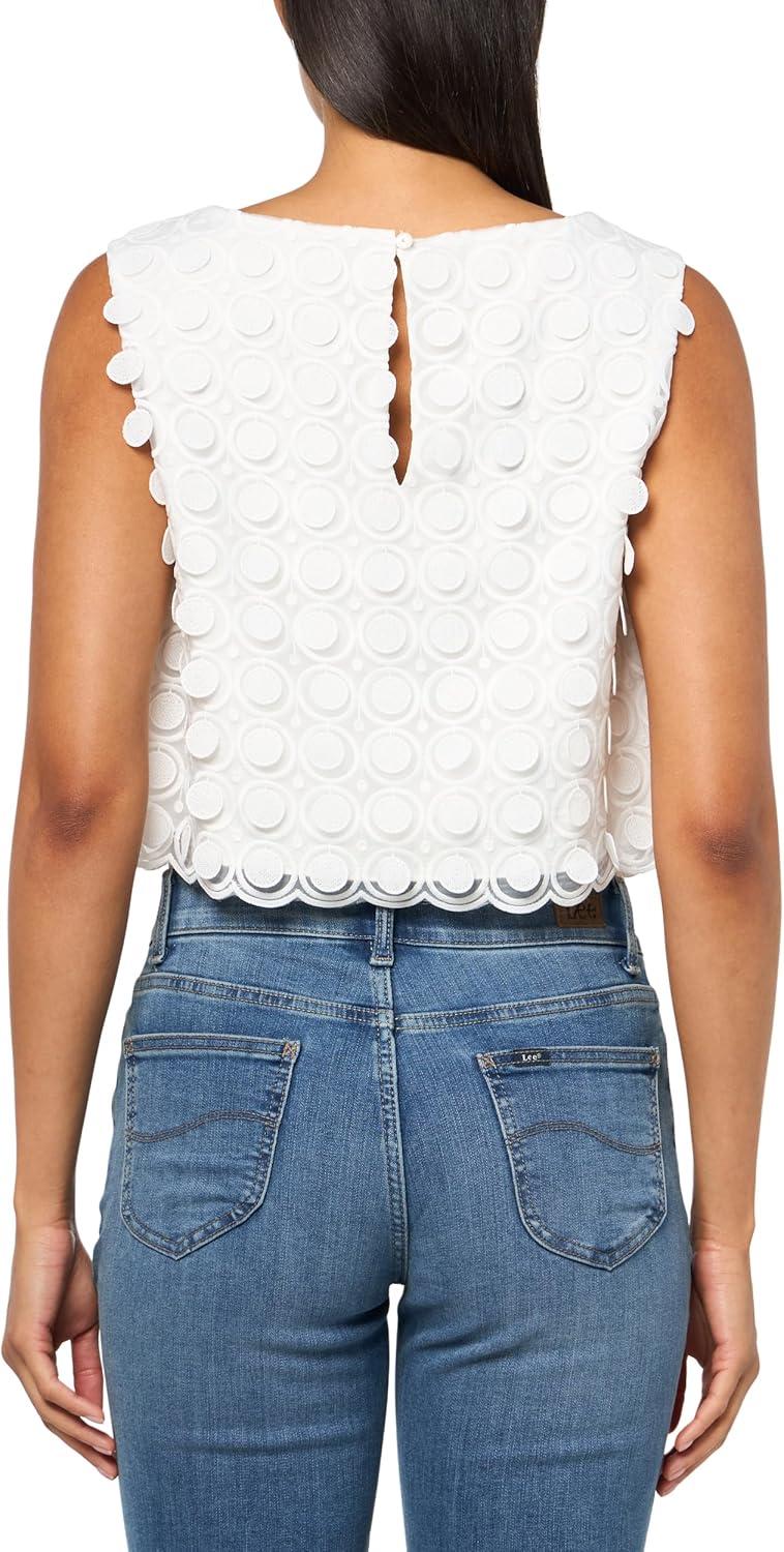 imageTrina Turk Womens FeminineWhitewash
