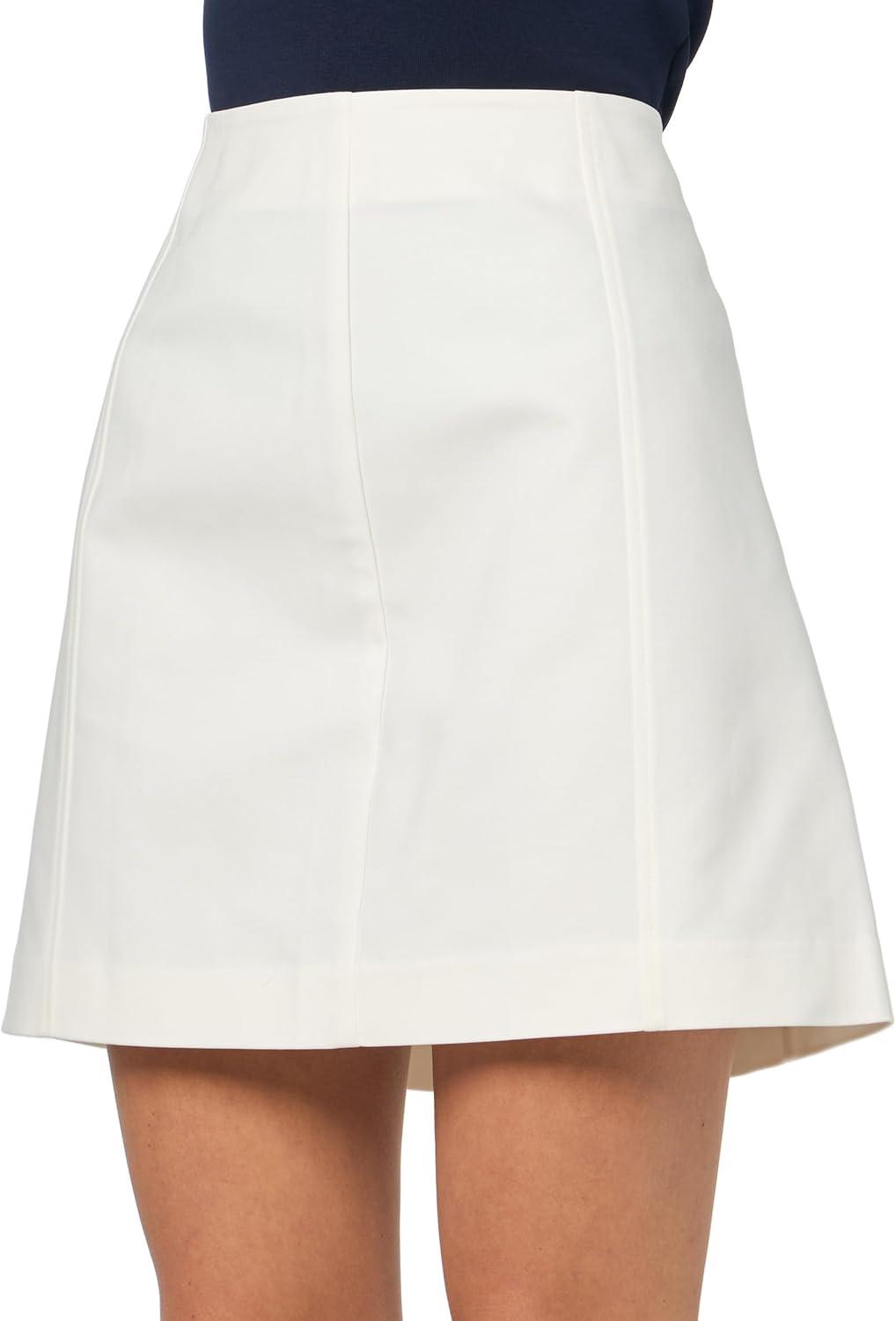 imageTrina Turk Womens High Waisted Mini SkirtWhitewash