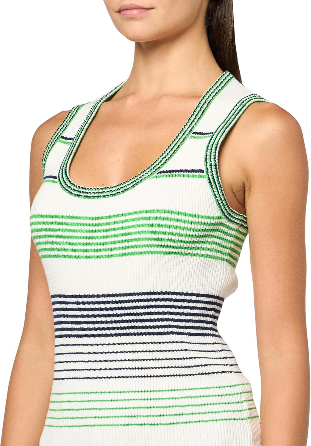 imageTrina Turk Womens Paolini TankWhitewashInk