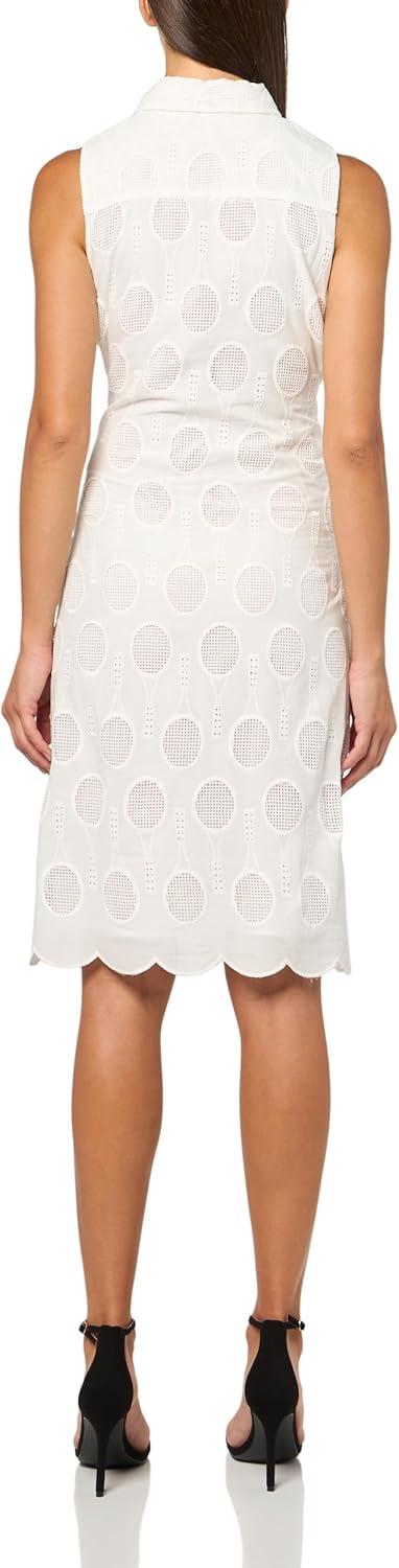 imageTrina Turk Womens Rally DressWhitewash