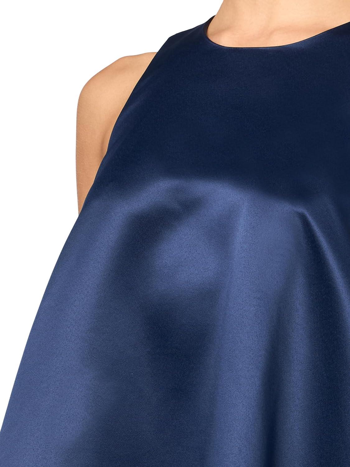 imageTrina Turk Womens Voluminous Satin Mini DressInk