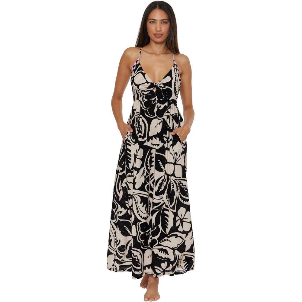 imageTrina Turk Maxi Dress Casual Beach Cover Ups for WomenFlorence Multicolor