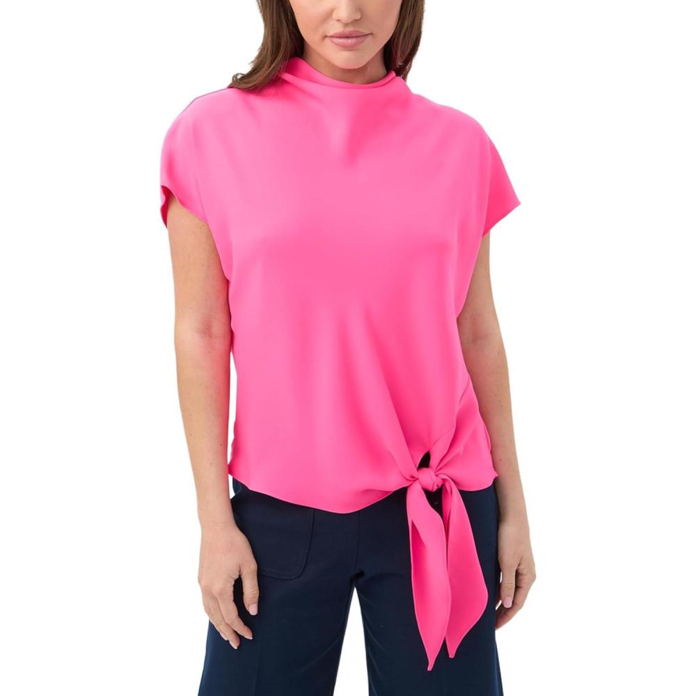 imageTrina Turk Womens Bisque TopLove All Pink