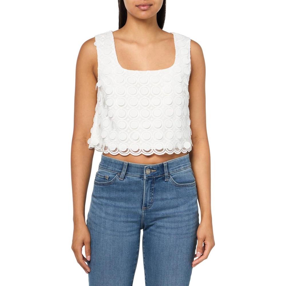 imageTrina Turk Womens FeminineWhitewash