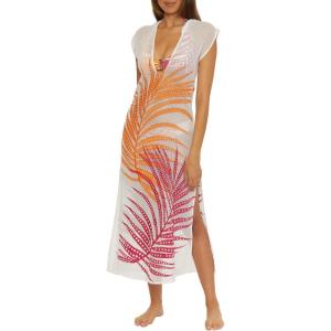 Trina Turk Maxi Dress, Casual, Beach Cover Ups for Women(Sheer Tropics (Multicolor))