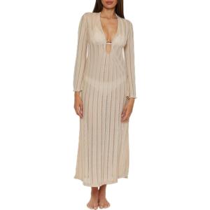 Trina Turk Maxi Dress, Casual, Beach Cover Ups for Women(Sky High (Vanilla))