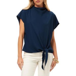 Trina Turk Womens Bisque Top(Ink)