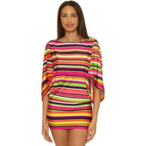 Trina Turk Womens Casablanca Tunic, Uv Protection, Casual, Beach Cover Ups for Women(Monaco (Anniversary))