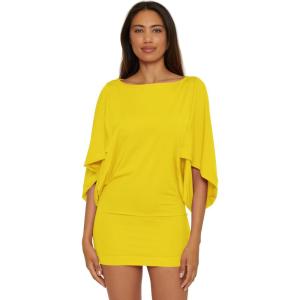 Trina Turk Womens Casablanca Tunic, Uv Protection, Casual, Beach Cover Ups for Women(Monaco (Desert Sun))
