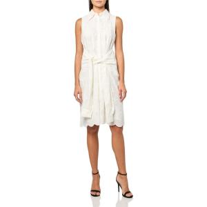Trina Turk Womens Rally Dress(Whitewash)