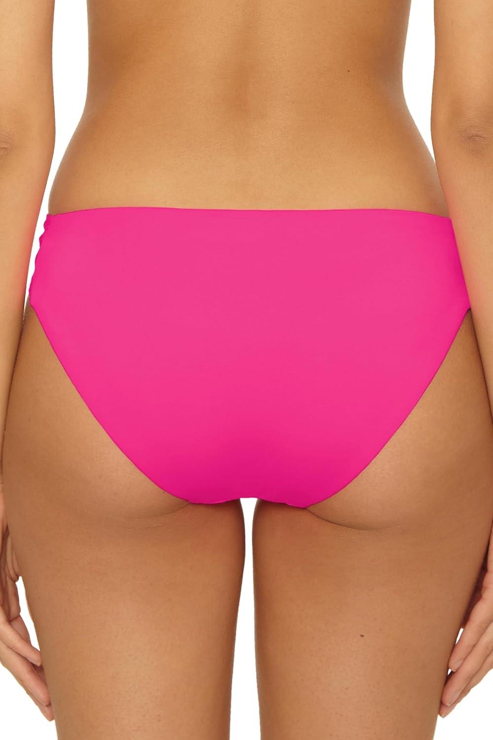imageTrina Turk Womens Standard Tab Side Pants Cheeky Coverage Beach Cover Ups Monaco Pink Parade 10