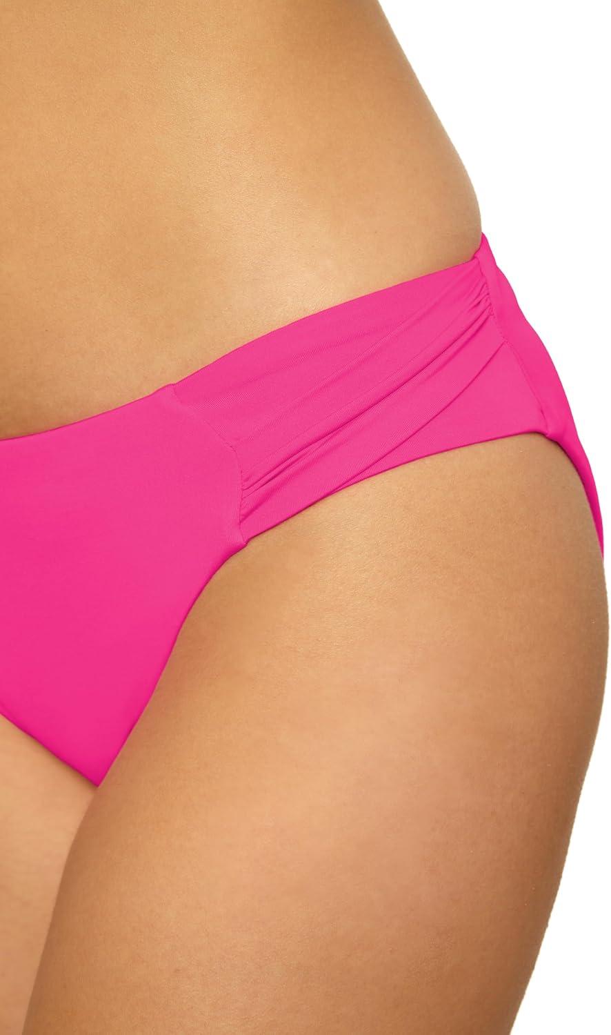 imageTrina Turk Womens Standard Tab Side Pants Cheeky Coverage Beach Cover Ups Monaco Pink Parade 10