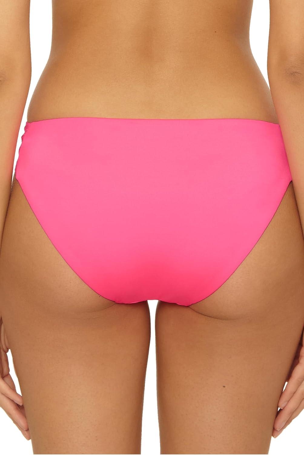 imageTrina Turk Womens Standard Tab Side Pants Cheeky Coverage Beach Cover Ups Monaco Point Pink 10