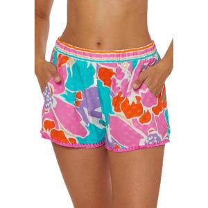 Trina Turk Pocket Shorts, Casual, Beach Cover Ups for Women(Amalfi (Multicolor))