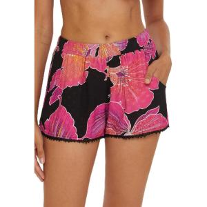 Trina Turk Pocket Shorts, Casual, Beach Cover Ups for Women(Fleury (Multicolor))