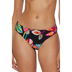 Trina Turk Womens Luminary Hipster Bikini Bottom, Floral Print, Cheeky Coverage, Swimwear Separates for Women(Multicolor)