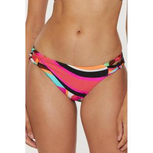Trina Turk Womens Swoop Knotted Hipster Bikini Bottom, Cheeky Coverage, Swimwear Separates for Women