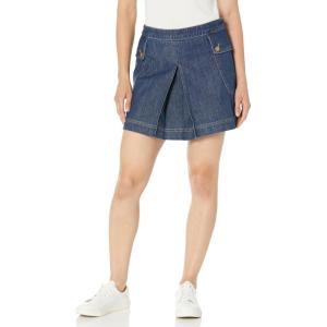 Trina Turk Women’s Denim Mini Skirt(Blue)