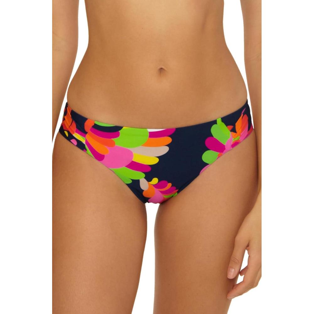 imageTrina Turk Womens Standard Tab Pants Cheeky Coverage Beach Cover Ups Monaco Pool Side Swirl 10