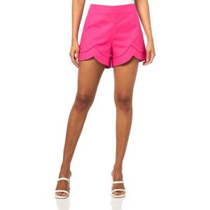 Trina Turk Women’s Scalloped Short(Love All Pink)