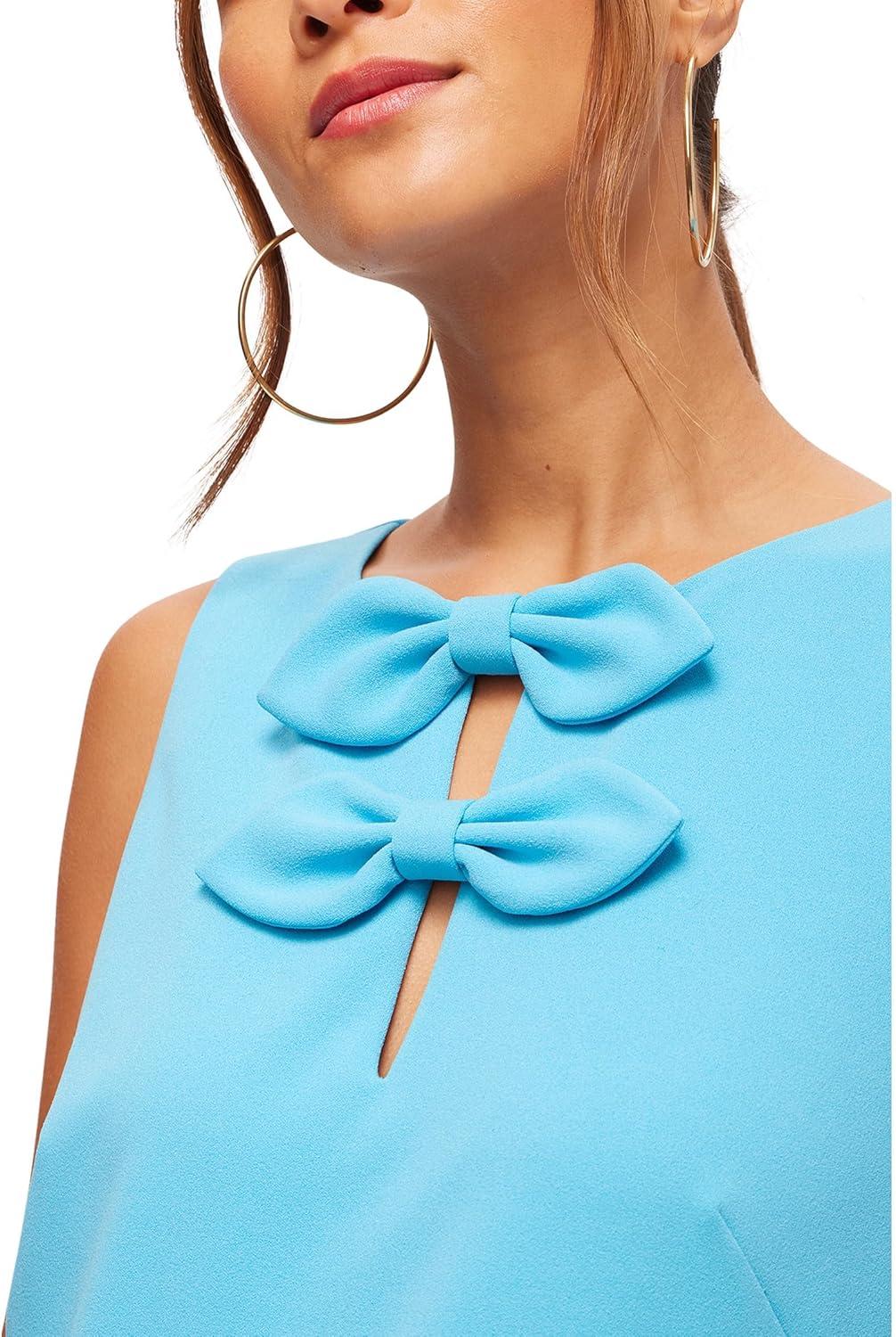 imageTrina Turk Womens Martina DressChampion Cyan