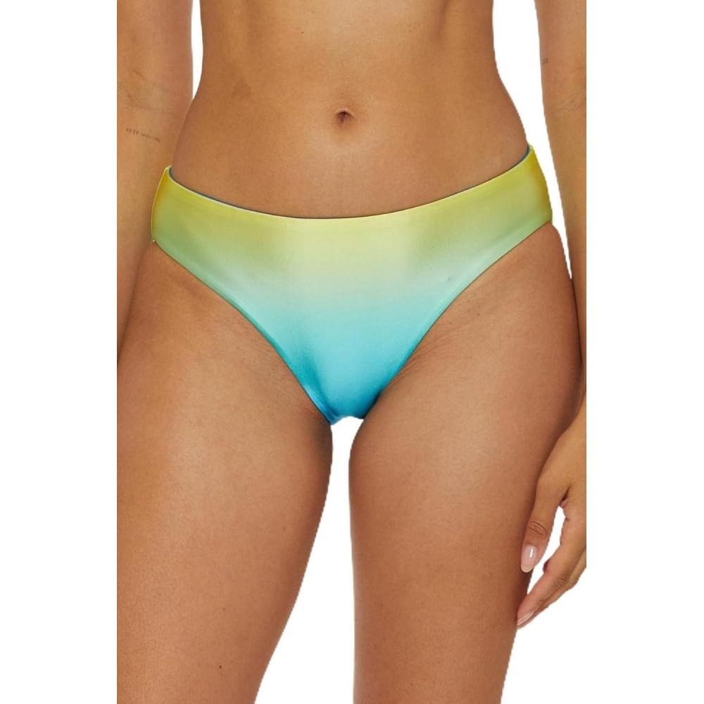 imageTrina Turk Womens West Palm Reversible Hipster Bikini Bottom Cheeky Coverage Swimwear SeparatesMulticolor