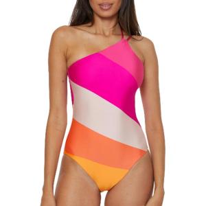 Trina Turk Womens Sunburst One Piece Swimsuit, Adjustable, Bathing Suits for Women(Multicolor)