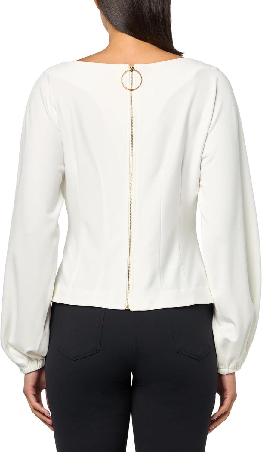imageTrina Turk Womens Prime TopWhitewash