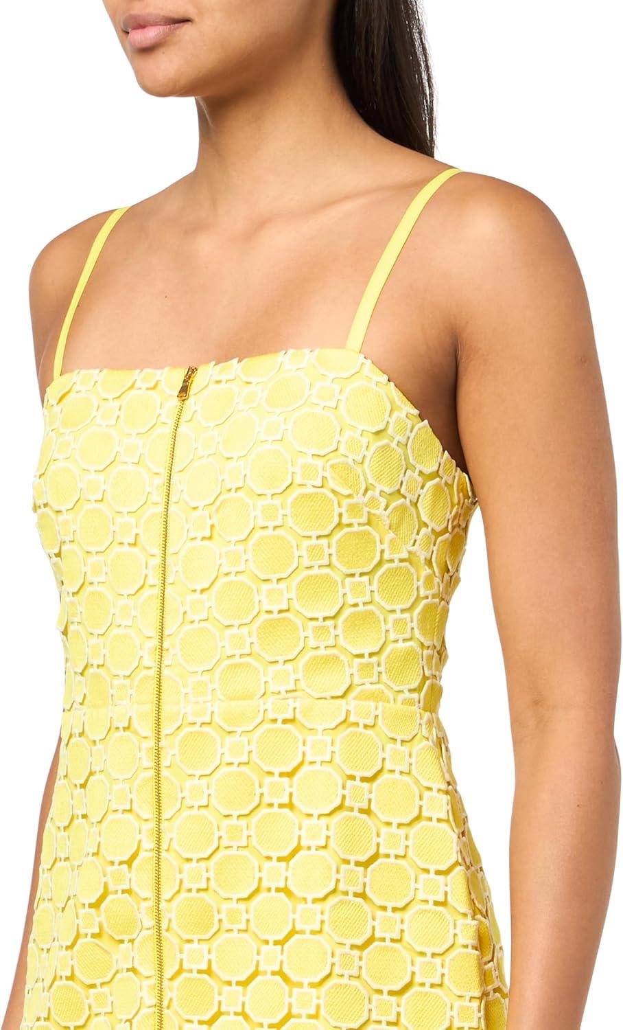 imageTrina Turk Womens Samaria 2 DressLavandou LemonWhitewash