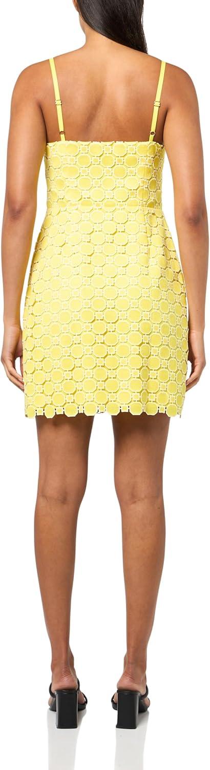 imageTrina Turk Womens Samaria 2 DressLavandou LemonWhitewash