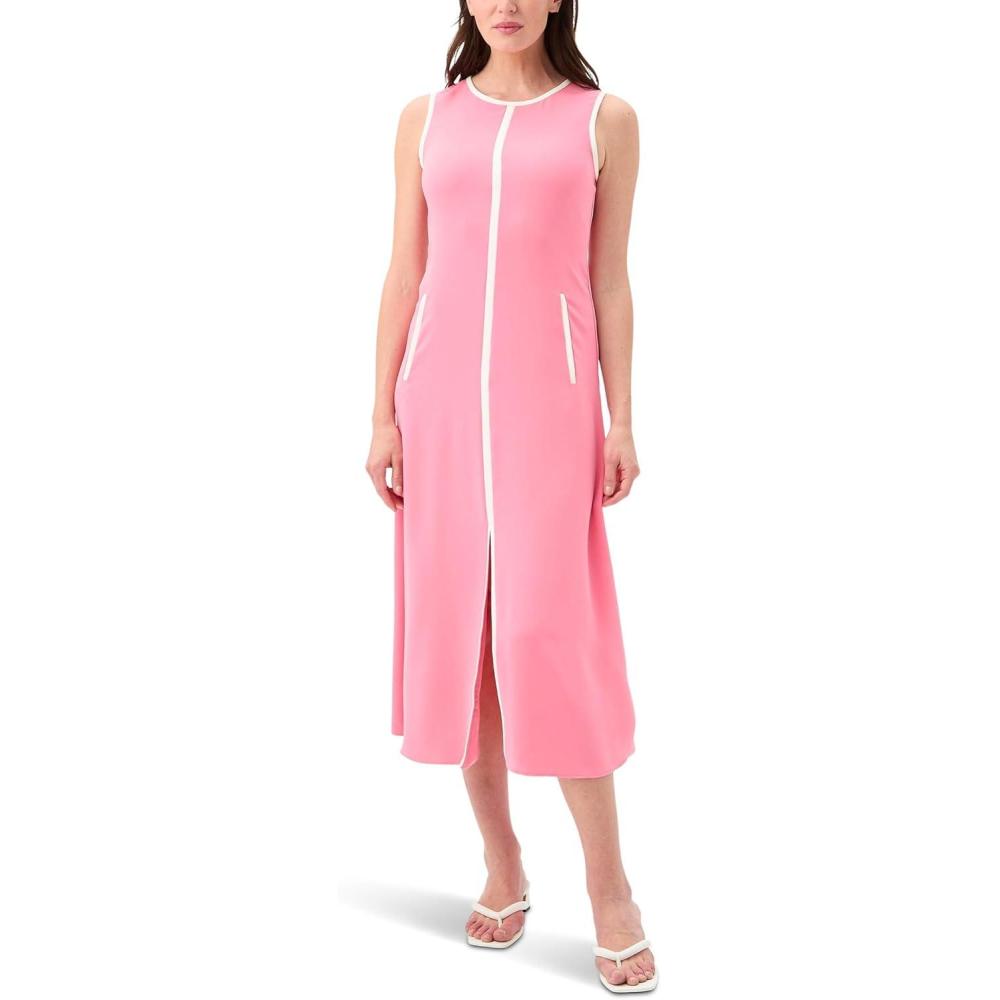 imageTrina Turk Womens Magnifique DressEden Roc Rose