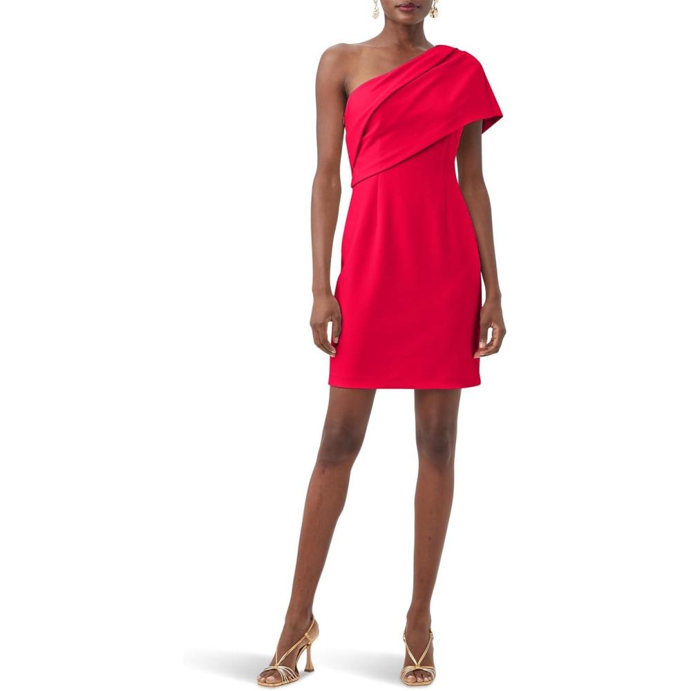 imageTrina Turk Womens Makina DressCannes Coral