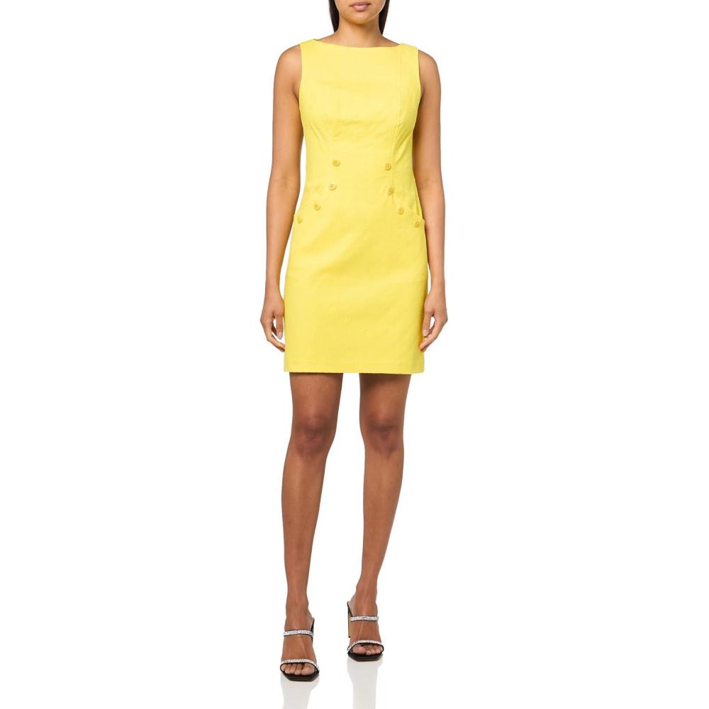 imageTrina Turk Womens Mon Tresor DressLavandou Lemon
