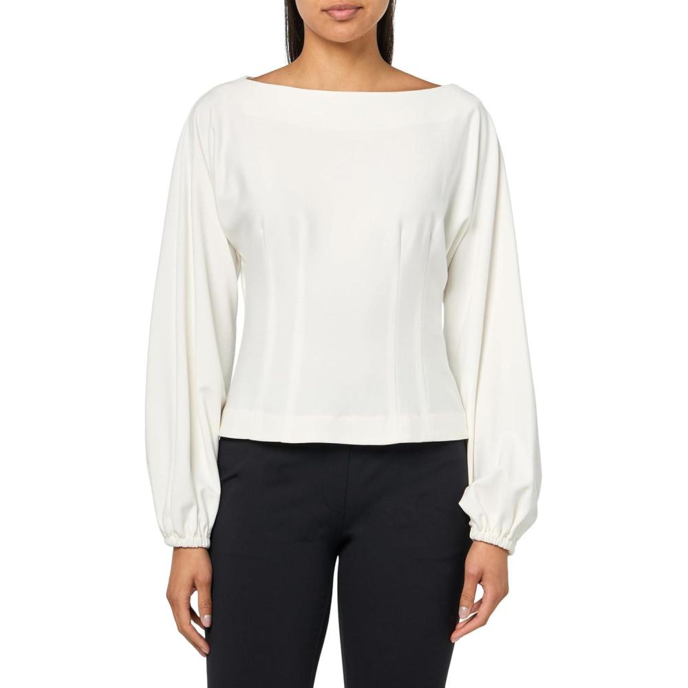 imageTrina Turk Womens Prime TopWhitewash